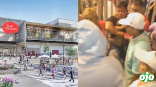 Reportan violentas peleas por ingresar al Mall Aventura de San Juan del Lurigancho 