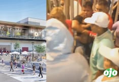 Reportan violentas peleas por ingresar al Mall Aventura de San Juan del Lurigancho
