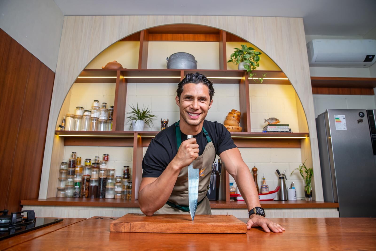 Busca ser un embajador de la gastronomía peruana para el mundo. FOTO: Allen Quintana / GEC