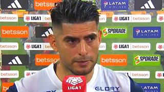 “Duele decirlo, pero es la realidad”: dura autocrítica de Zambrano con el juego de Alianza Lima en el clásico