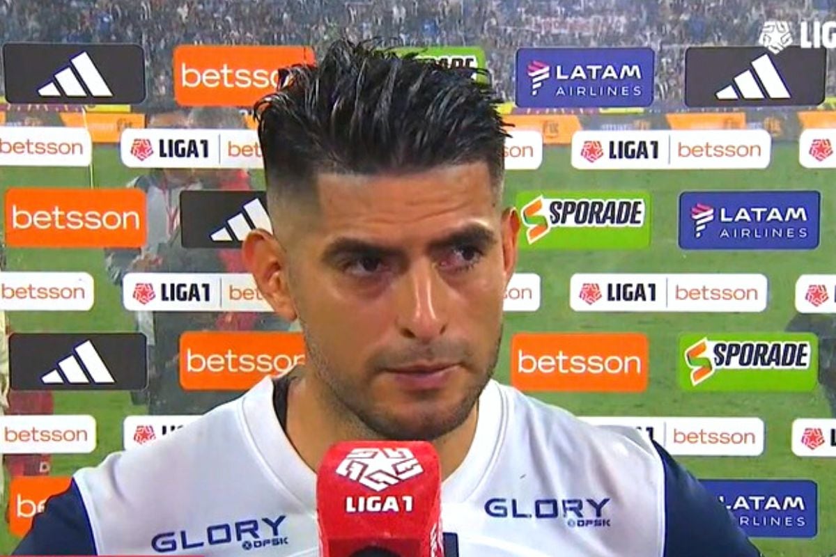 Carlos Zambrano fue autocrítico para analizar clásico ante Universitario (Foto: Liga1Max)