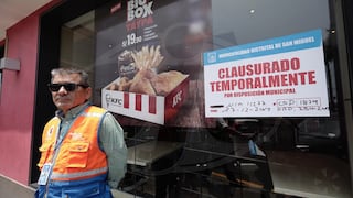 KFC de San Miguel es clausurado temporalmente tras inspección | VIDEO