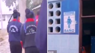 Sujeto ingresó a colegio e intentó ultrajar a niña en el baño (VIDEO)
