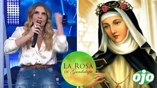 Johanna San Miguel se enoja cuando ponen la canción de la ‘Rosa de Guadalupe’ para Santa Rosa de Lima