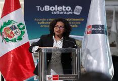 Ministra de Cultura sobre protestas en Machu Picchu: “Buscamos reducir brechas digitales”
