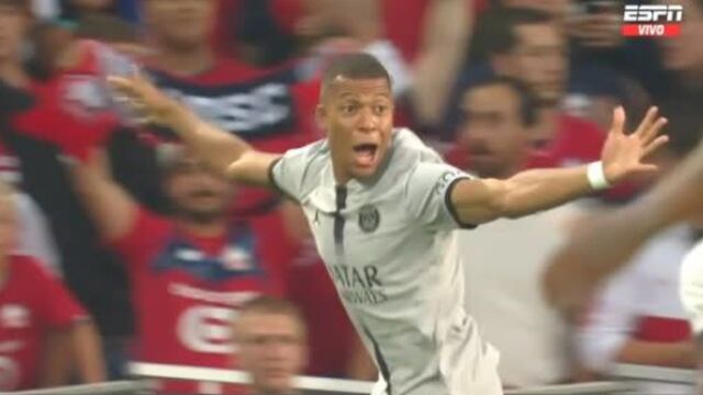 Como en los videojuegos: el golazo de Kylian Mbappé a los 8 segundos del PSG vs. Lille