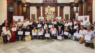 Premian a dulceros y panaderos de diversas partes del Perú