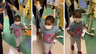 El niño que bailó al celebrar que encontró un donante de corazón | VIDEO