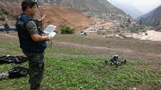 Carretera Central: Un dron sobrevuela el río Rímac para captar daños [VIDEO]