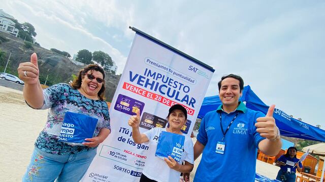 SAT de Lima lanza campaña ‘Infoplaya’