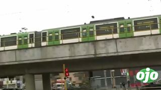 Vagón del Metro de Lima se quedó varado entre estaciones El Ángel y Caja de Agua (VIDEO)