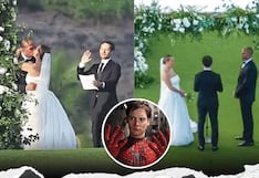 Hombre Araña se divorcia y al toque celebra matrimonio de su exesposa con otro
