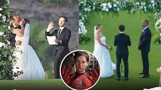 Hombre Araña se divorcia y al toque celebra matrimonio de su exesposa con otro