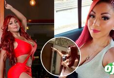 Deysi Araujo y la vez que mostró orgullosa edificio que construyó: “Gracias a mis plumas y lentejuelas”