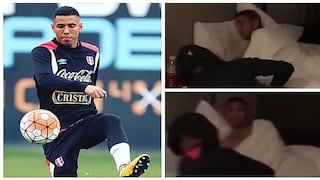 Perú vs. Nueva Zelanda: mira la terrorífica broma que le hicieron a Sergio Peña (VIDEO)