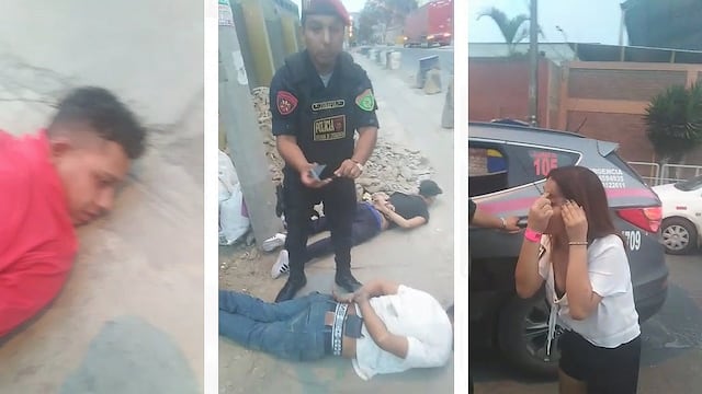 ​Extranjeros roban a jovencita y entre los tres le pegan para quitarle el celular (VIDEO)