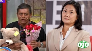 Eduardo Auccalla grita su amor por Keiko Fujimori EN VIVO: “Palomita blanca, te amo”