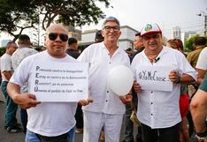 “Marcha por la paz”: Artistas se dirigieron hacia el Ministerio del Interior para pedir acciones al Gobierno ante ola de extorsiones