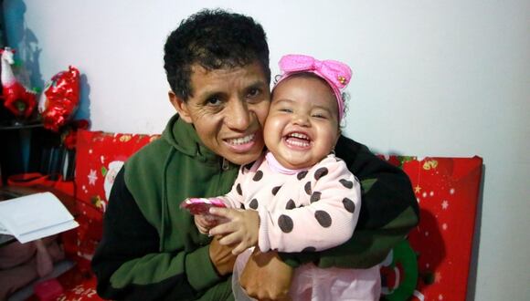 “Si no fuera por el SIS no tendríamos la felicidad de tener a nuestra bebé con nosotros”, destacó el papá de Luana (1).