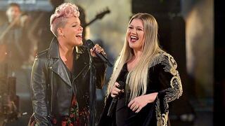 AMAs 2017: AMAs 2017: Kelly Clarkson y Pink rindieron emotivo homenaje