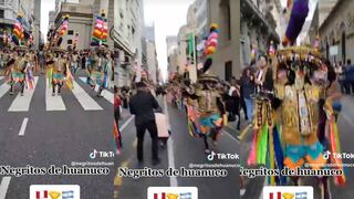 “Qué viva lo nuestro”: peruanos deleitan al público argentino con danza de los ‘Negritos de Huánuco’