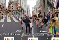 “Qué viva lo nuestro”: peruanos deleitan al público argentino con danza de los ‘Negritos de Huánuco’