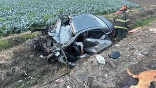 Cuatro mueren en terrible choque