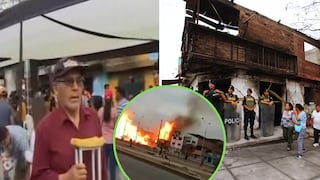 Villa El Salvador: Hombre se despoja de sus muletas y los dona a afectado por explosión | VIDEO