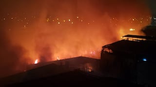 Cercado de Lima: Incendio de grandes proporciones consume inmueble del jirón Callao | VIDEO