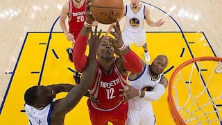 NBA: Warriors vencen 104-78 a los Rockets, pero pierden a su estrella Curry 