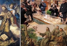 Exhiben restos mortales de San Francisco de Asís, patrón de los animales