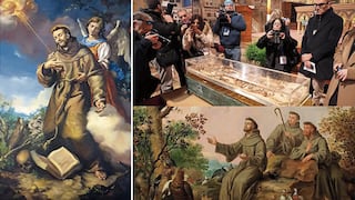 Exhiben restos mortales de San Francisco de Asís, patrón de los animales