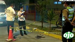 Hombre es asesinado mientras jugaba un partido de fulbito en losa deportiva de Ate (VIDEO)