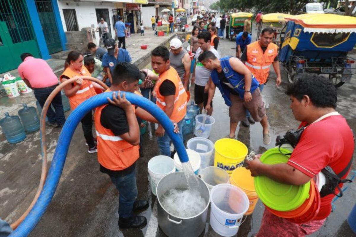 Se habilitarán 102 puntos de abastecimiento de agua por corte masivo, según indica Sedapal.