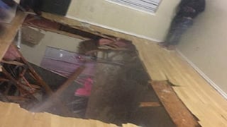 YouTube: universitarios gozaban de tonazo, hasta que el piso se desplomó (VIDEO)
