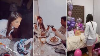 Said Palao y la tierna sorpresa que le hizo a Alejandra Baigorria por su cumpleaños | VIDEO