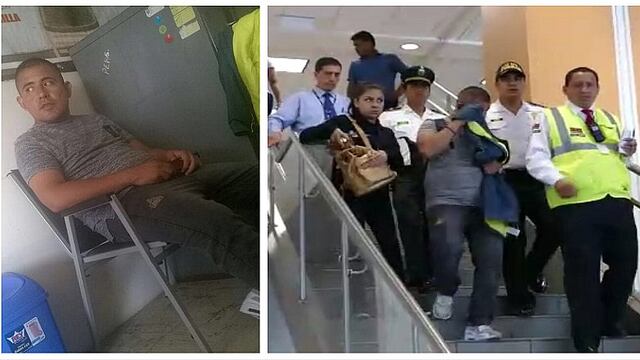 Detienen a sujeto que robó costoso lente dentro del aeropuerto Jorge Chávez (VIDEO)