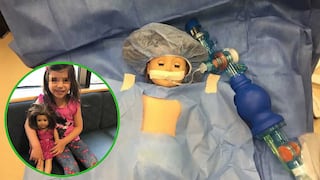 Médicos operan a muñeca de niña por una hermosa razón