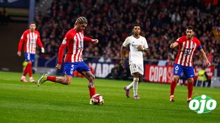 Atlético Madrid cobró su revancha y venció 4-2 a Real Madrid en la Copa del Rey