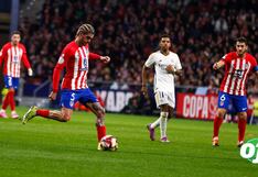 Atlético Madrid cobró su revancha y venció 4-2 a Real Madrid en la Copa del Rey