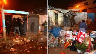 ​Desalojan conocido mercado de Villa María del Triunfo (FOTOS y VIDEO)