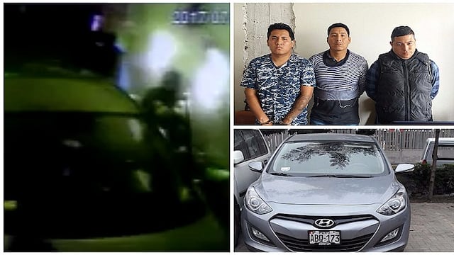 Los Olivos: PNP recupera auto que robaron a contadora y capturan a tres sujetos (VIDEO)