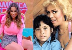 Ethel Pozo, entre lágrimas, envía conmovedor mensaje a Gisela Valcárcel: “mi madre santa, luchó por mí solita”