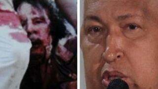 Chávez califica de "mártir" a Gadafi y dice que lo asesinaron