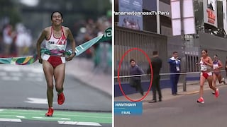 Niño peruano imita a Gladys Tejeda durante maratón en los Juegos Panamericanos Lima 2019 | VIDEO