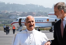 El papa León XIV regresó a Roma en avión del rey de España