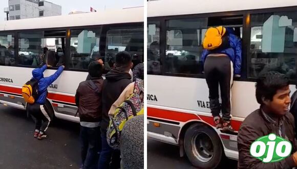 Ojo - Viral de pasajeros de bus