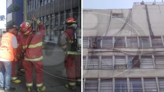 Reportan incendio en Ministerio Público