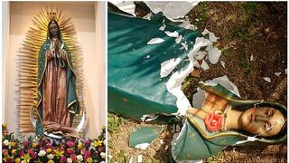 Imagen de la Virgen de Guadalupe fue destruía en iglesia de La Victoria (VIDEO)