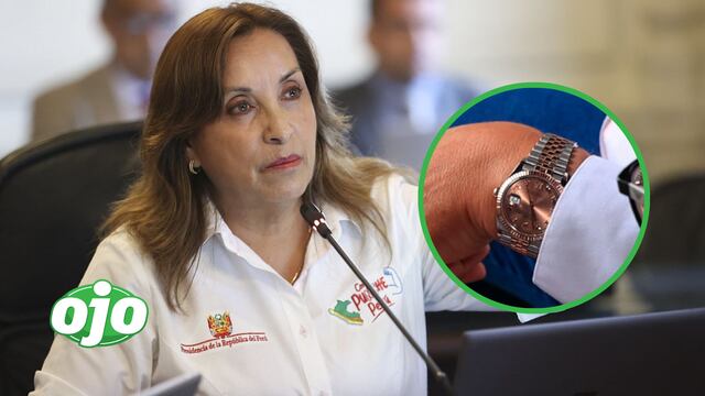 Fiscalía inicia investigación contra Dina Boluarte por lucir costoso reloj Rolex
